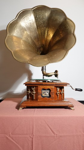 Antikes grammophon 1900 - grammophon,