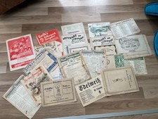 alte Notenhefte Blätter antik