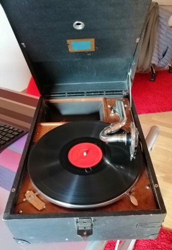 Koffergrammophon electrola - koffergrammophon,