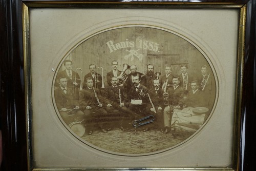 Foto ranis 1885 blaskapelle - ranis,