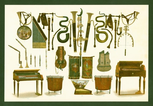 Lithographie anno 1892 - ,