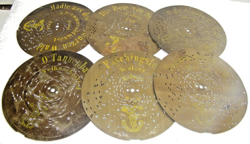 Polyphon blechplatte 16 - x,