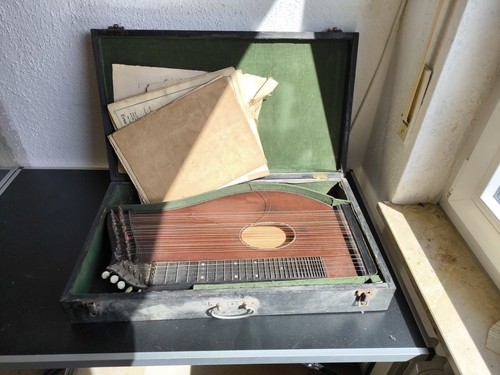 Antike zither konzertzither - antike,