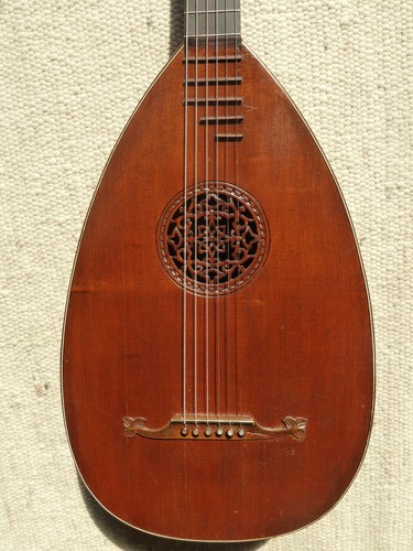 Gitarrenlaute vogtland 1920 - gitarrenlaute,