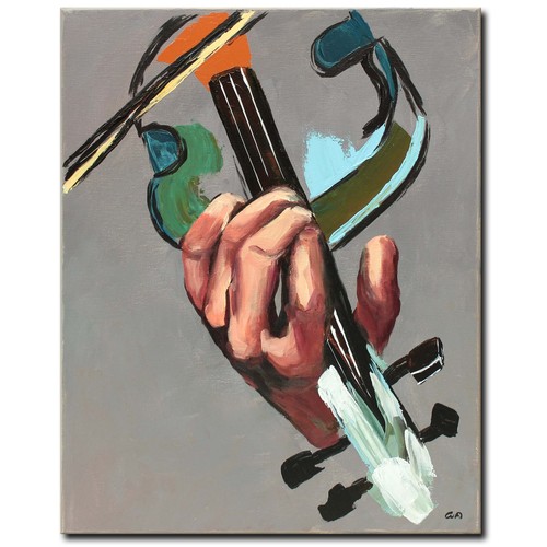 Acryl bild gemälde modern - bild,