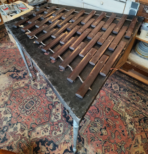 Tisch xylophon alt strohfiedel - tisch,