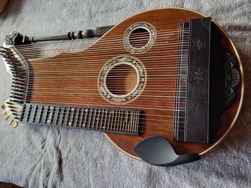 Arionzither antik doppelloch - antik,