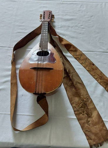 Antike rundbauch mandoline - antike, rundbauch-mandoline
